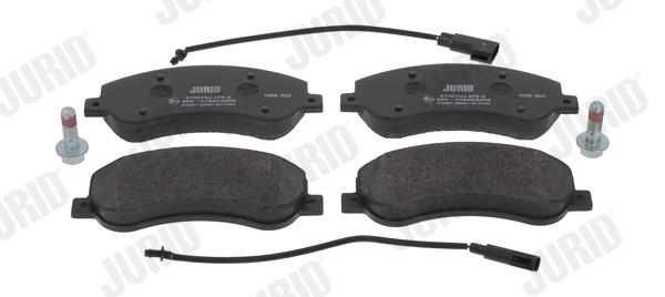 set placute frana,frana disc - JURID