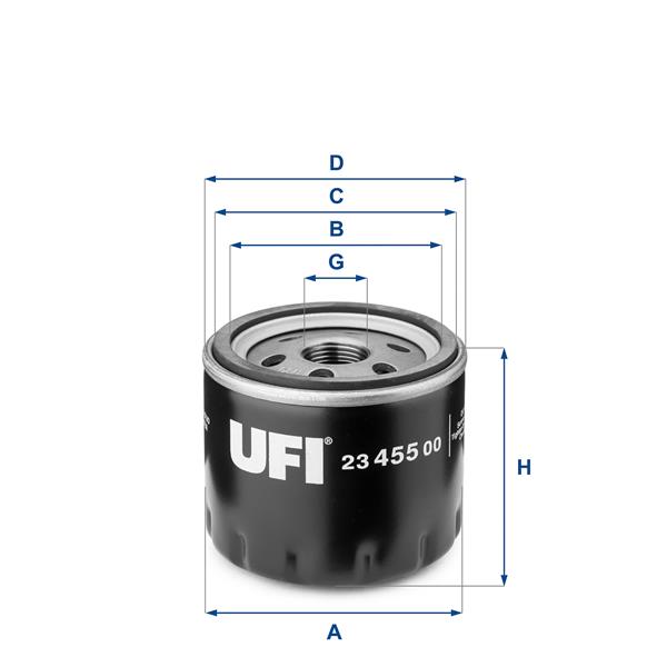Filtru ulei - UFI