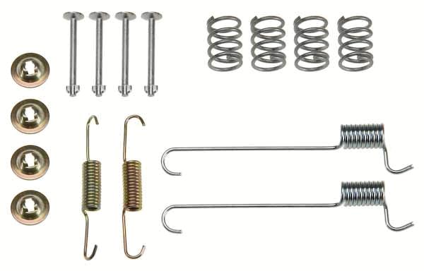 set accesorii, saboti frana parcare - TRW