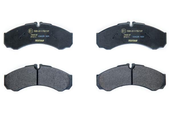 set placute frana,frana disc - TEXTAR