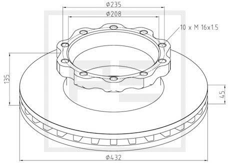 Disc frana - PE Automotive