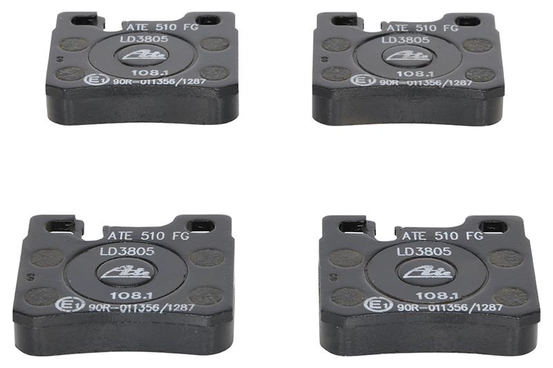 set placute frana,frana disc - ATE