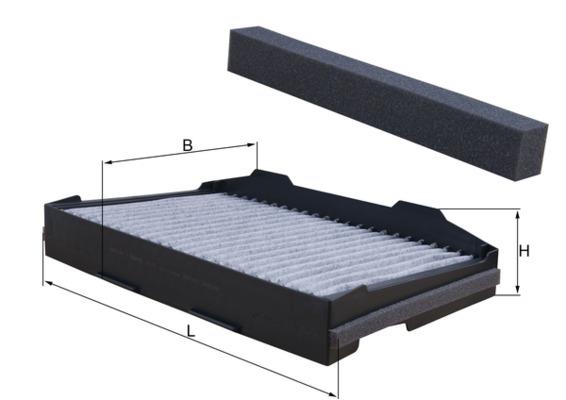 Filtru, aer habitaclu - KNECHT