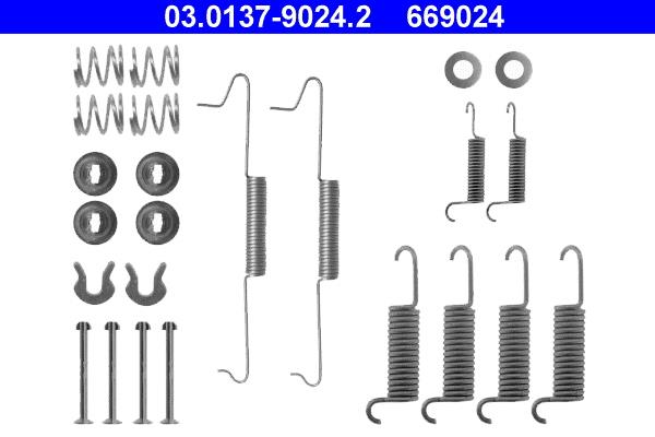 Set accesorii, sabot de frana - ATE