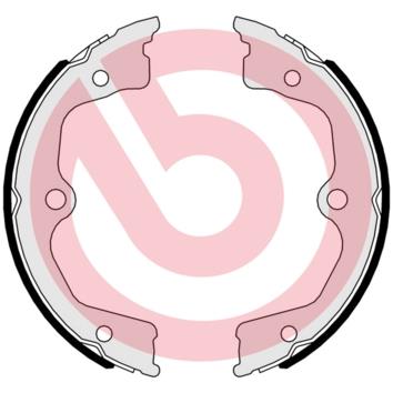 Set saboti frana, frana de mana - BREMBO