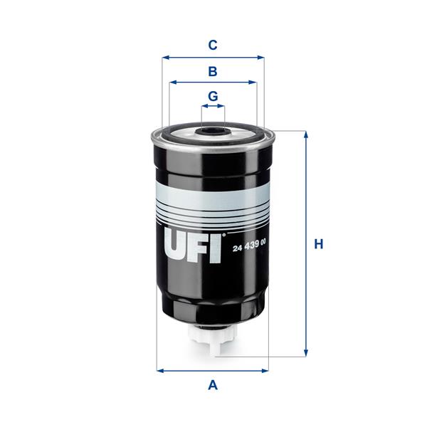 filtru combustibil - UFI