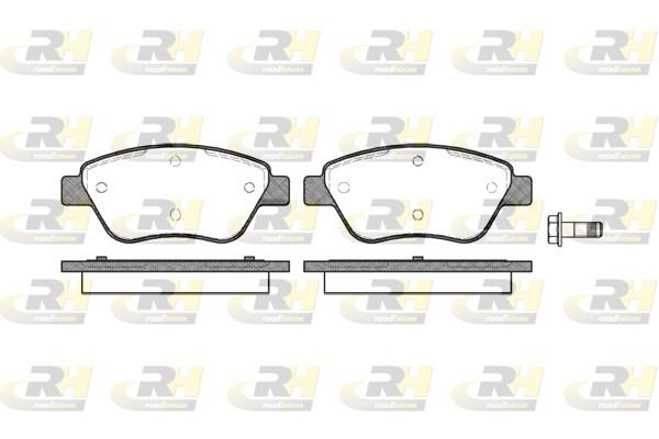 set placute frana,frana disc - ROADHOUSE