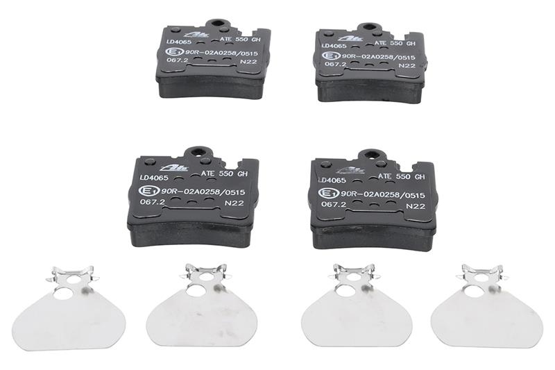 set placute frana,frana disc - ATE