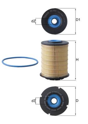 filtru combustibil - KNECHT
