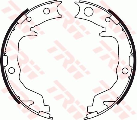 Set saboti frana, frana de mana - TRW