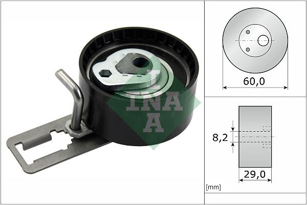 rola intinzator,curea distributie - INA