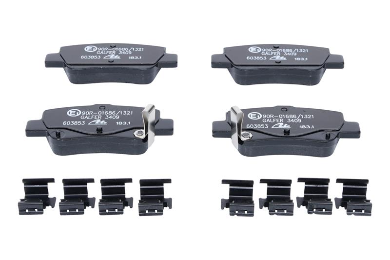 set placute frana,frana disc - ATE