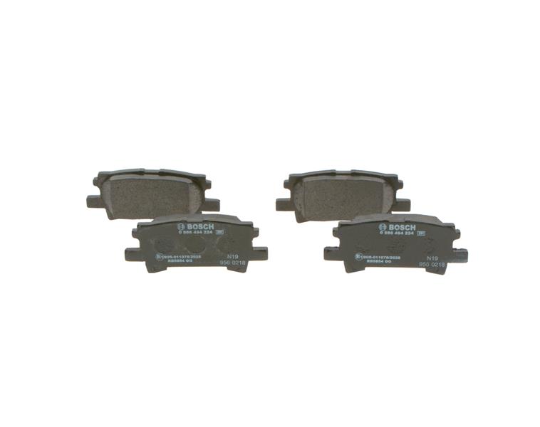 set placute frana,frana disc - BOSCH