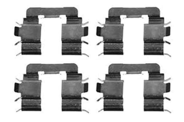 Set accesorii, placute frana - TRW