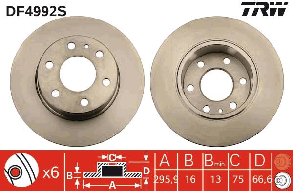 Disc frana - TRW