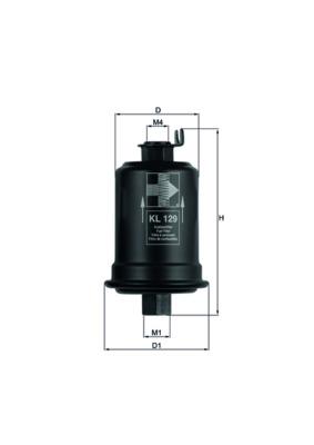 filtru combustibil - KNECHT