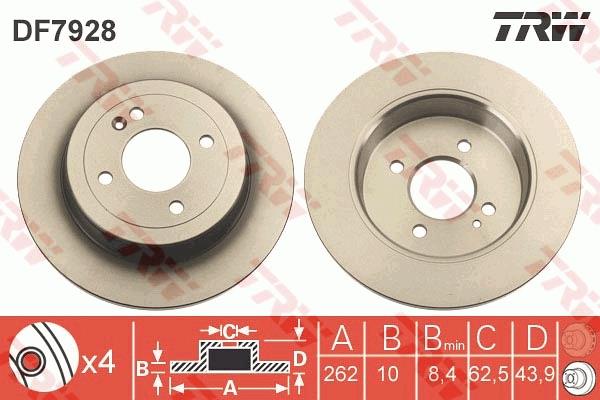 Disc frana - TRW