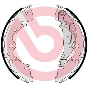 Set saboti frana - BREMBO