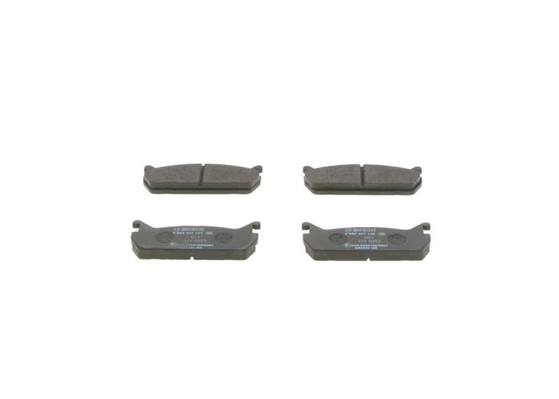 set placute frana,frana disc - BOSCH