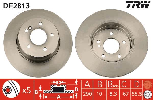 Disc frana - TRW