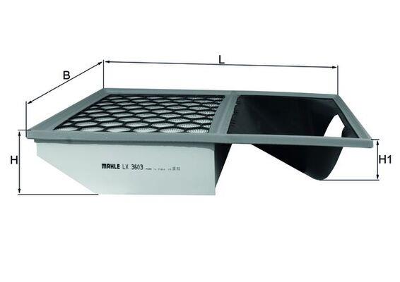 Filtru aer - KNECHT