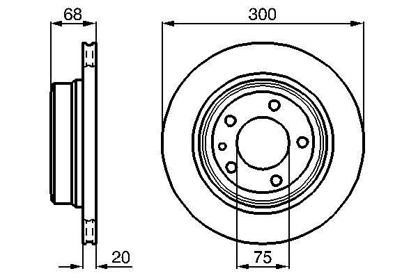 Disc frana - BOSCH