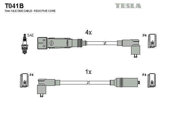 Set cablaj aprinder - TESLA