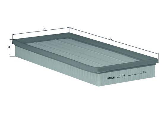 Filtru aer - KNECHT