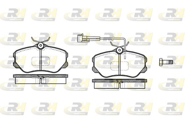 set placute frana,frana disc - ROADHOUSE