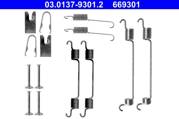 Set accesorii, sabot de frana - ATE
