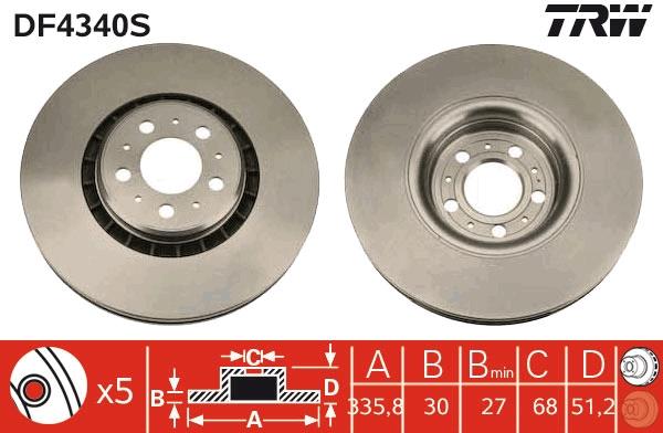 Disc frana - TRW