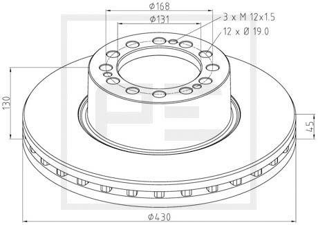 Disc frana - PE Automotive