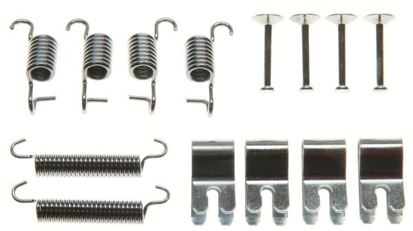 set accesorii, saboti frana parcare - TRW