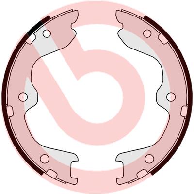 Set saboti frana, frana de mana - BREMBO