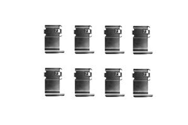 Set accesorii, placute frana - TRW