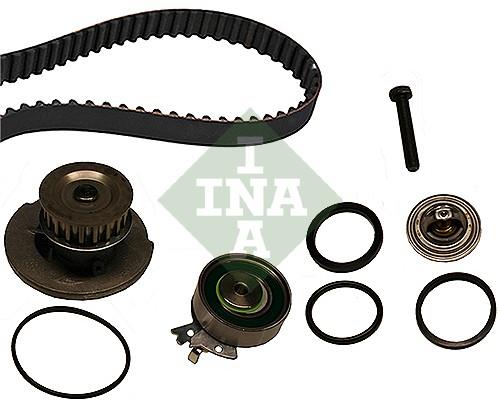 Set pompa apa + curea dintata - INA