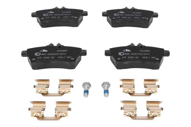 set placute frana,frana disc - ATE