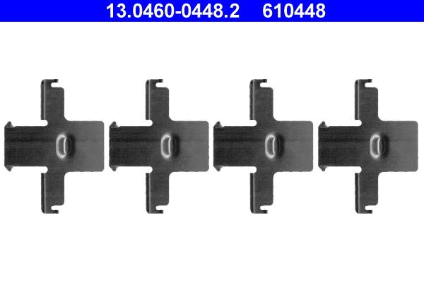 Set accesorii, placute frana - ATE