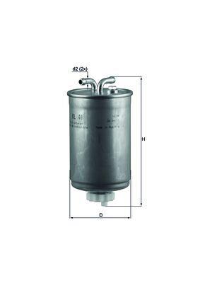 filtru combustibil - KNECHT