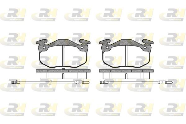 set placute frana,frana disc - ROADHOUSE