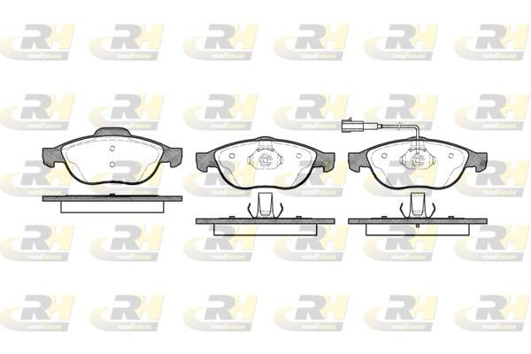 set placute frana,frana disc - ROADHOUSE