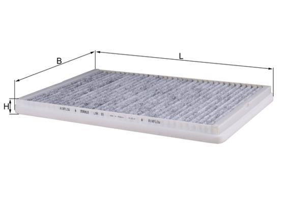 Filtru, aer habitaclu - KNECHT