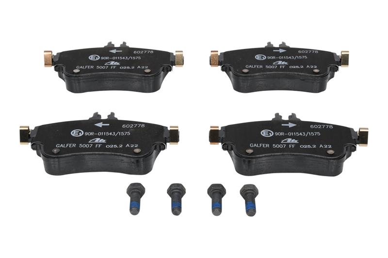 set placute frana,frana disc - ATE