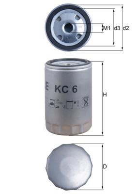 filtru combustibil - KNECHT