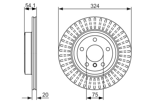 Disc frana - BOSCH