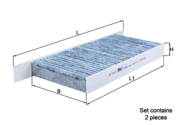 Filtru, aer habitaclu - KNECHT