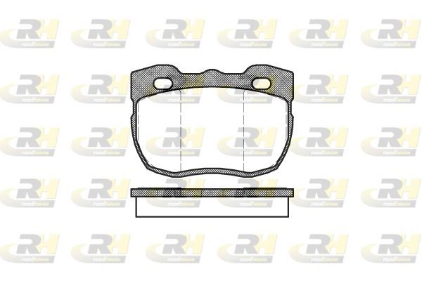 set placute frana,frana disc - ROADHOUSE