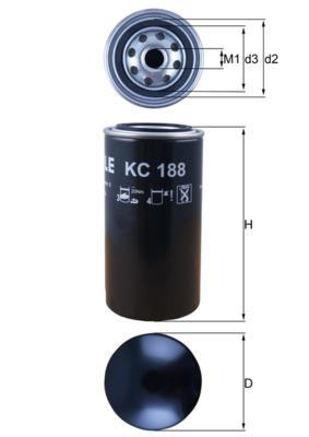 filtru combustibil - KNECHT