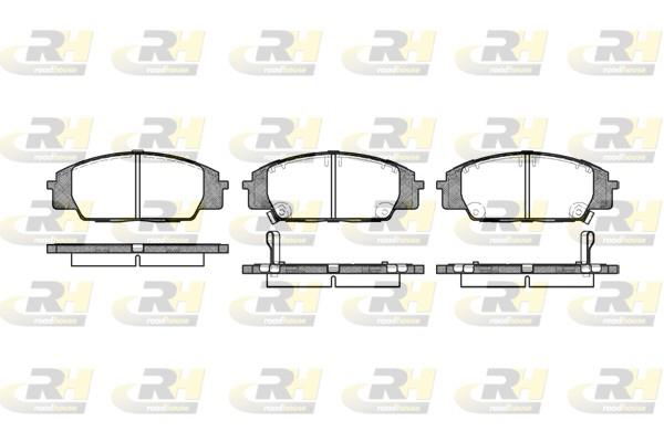 set placute frana,frana disc - ROADHOUSE