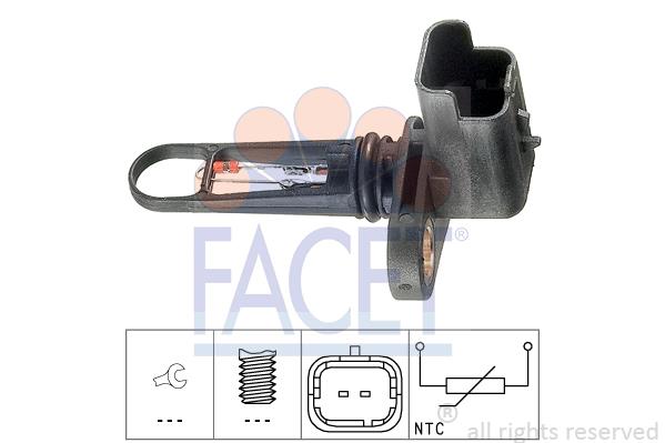 senzor,temperatura aer admisie - FACET